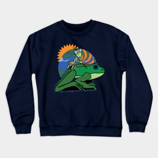 Mantis and Frog Crewneck Sweatshirt